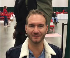 Nick Vujicic hails Operation Care helping 15,000 homeless in Dallas, washing feet, sharing Gospel