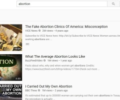 YouTube changes 'abortion' search results after accusation of being too pro-life