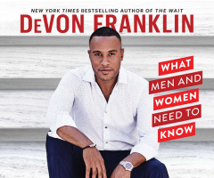 DeVon Franklin shares antidote to tame inner 'dog' threatening every man