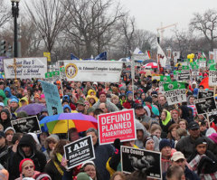 The march of Methodists toward life continues