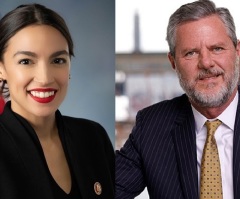 Jerry Falwell Jr. invites Alexandria Ocasio-Cortez to speak at Liberty after alleged threat controversy