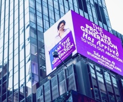 Giant billboard launched in Times Square to oppose New York’s ‘abortion extremism’ 