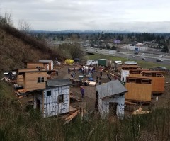 Portland church building 15 tiny homes on its campus to shelter the homeless 