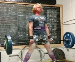 Transgender powerlifter stripped of women’s records because he is male