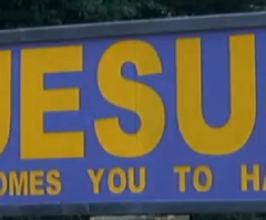 Texas church rebukes city's removal of 'Jesus Welcomes You' sign: It's 'religious discrimination' 