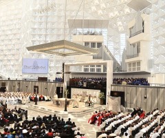 Famed Crystal Cathedral reopens as grand Catholic church after $77M makeover, blessing of pope