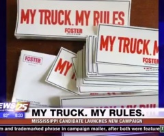 GOP candidate blasted for practicing ‘Billy Graham rule’ selling ‘My Truck. My Rules’ bumper stickers