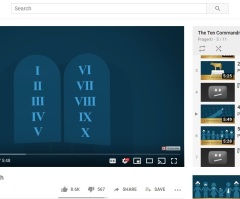 YouTube blocks PragerU Ten Commandments videos, restricts to 'mature audiences'