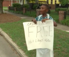 6-y-o boy uses birthday money to feed Hurricane Dorian evacuees, asks: 'Want me to pray for you?'