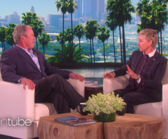 Ellen DeGeneres defends appearing with 'friend' George W. Bush, issues call for kindness