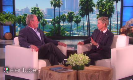 Ellen DeGeneres defends appearing with 'friend' George W. Bush, issues call for kindness