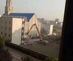 China destroys 3,000-seat church, detains pastors