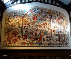 Church votes to remove ‘First Thanksgiving’ tapestry over it being 'disturbing, hurtful'