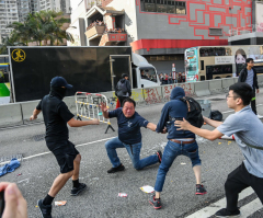 Hong Kong anti-government demonstrations escalate after death of Christian student protester 