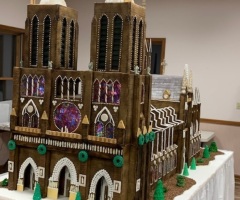 Missouri church creates 7-foot-tall Notre Dame Cathedral out of gingerbread