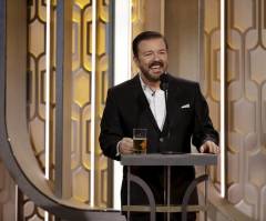 Conservatives praise Ricky Gervais after he takes ‘massive dump’ on Hollywood's ‘woke’ culture at Golden Globes