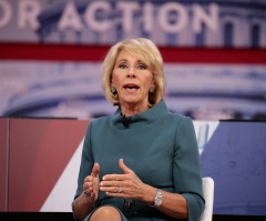 DNC leaders angry at Betsy Devos for comparing ending slavery to ending abortion 