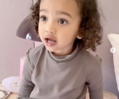 Kim Kardashian West shares video of  2-year-old daughter singing worship songs, 'Jesus, I Love You' 