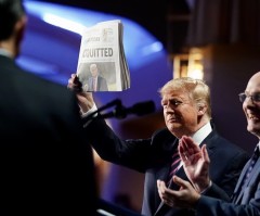 Trump calls out ‘dishonest and corrupt people’ behind impeachment at National Prayer Breakfast