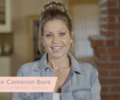 Candace Cameron Bure urges women to use social media platforms during Lent to help girls in poverty