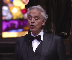 ‘Amazing Grace’: Millions tune in to Andrea Bocelli Easter concert in Italy 