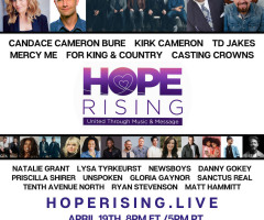 Kirk Cameron, TD Jakes, Gloria Gaynor, MercyMe unite to spread hope amid COVID-19 pandemic