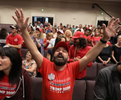 Belief by church attendees that Trump was 'anointed by God' on the rise: survey