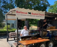 Barbecue Baptist Church serves Gospel with a side of ribs, chicken and pulled pork