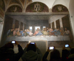 New Google technology reveals never before seen details of 'The Last Supper'