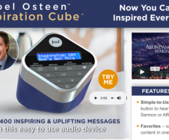 'Joel Osteen Inspiration Cube' electronic device hits the market