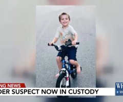 ‘That’s evil’: Grandfather speaks out at funeral of 5-y-o murdered by neighbor while riding bicycle