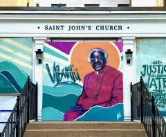 DC church, vandalized during riots, offers message of 'togetherness' with racial justice-themed murals