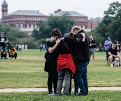 China Aid head prays on National Mall, asks God to bring Communist China to repentance