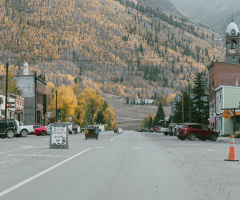 Postcard from the old mining town of Silverton