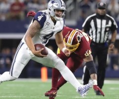 Injured Cowboys QB Dak Prescott trusting God, thankful 'that He's my Savior'