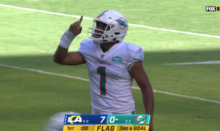 Dolphins rookie QB Tua Tagovailoa gets win in first NFL start