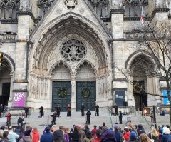 Bible-toting gunman killed after shooting at Christmas carol event outside NY church