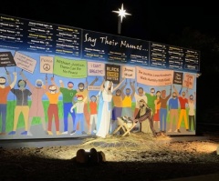 California church creates 'Black Lives Matter' Nativity display