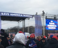 Trump supporters gather in DC for peaceful Save America March before some storm Capitol