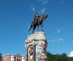 Firefighter sues Virginia county over termination after criticizing vandalism of Confederate monument 