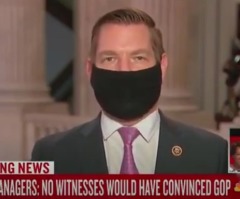 Rep. Eric Swalwell says 'God herself' in interview