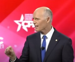 Sen. Rick Scott slams Democrats for saying 'you can protest, but you can't go to church'