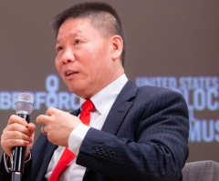 China Aid's Bob Fu granted restraining order against protestors, billionaire Chinese media executive