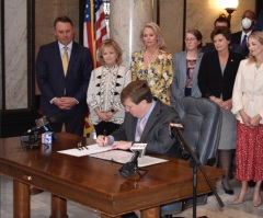 Mississippi gov. signs law prohibiting biological males from competing in girls’ sports