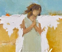 Ethereal angel artist Anne Neilson says Holy Spirit paints through her 