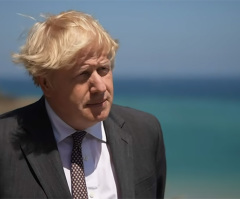 Boris Johnson quotes the Bible when asked if he believes in God