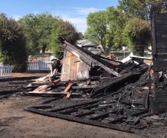 4 Canadian Catholic churches destroyed in 'suspicious' fires on indigenous lands  