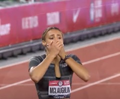 Sydney McLaughlin breaks world record at Olympic trials, says God told her ‘just focus on me’ 