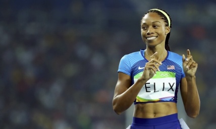 Allyson Felix becomes most decorated female Olympian ever, thankful for 'God's grace'