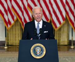 Biden says Taliban's quick takeover shows Afghanistan pullout was 'right decision'